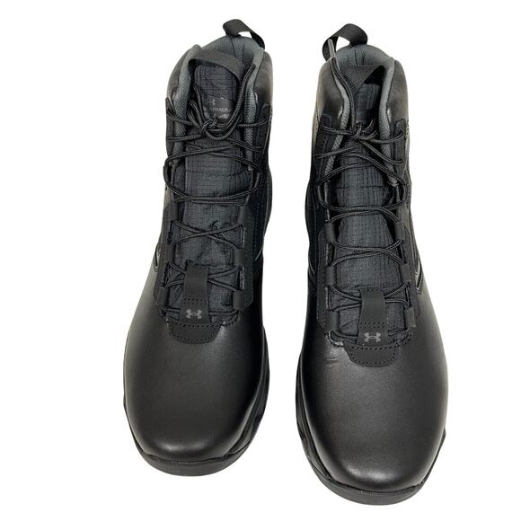 NIB Under Armour Stellar G2 6" Tactical Boots Black 3025578-001 Men's US 12 New - Picture 4 of 8